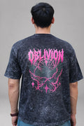 Oblivion Black Acid Wash T-Shirt