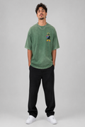 Holy Chaos Green Acid wash T-Shirt