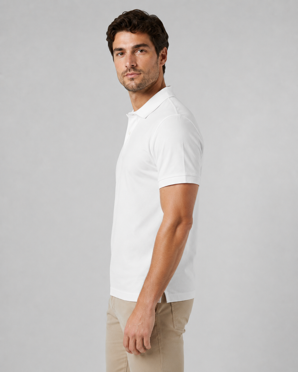 Plain Polo T-Shirt