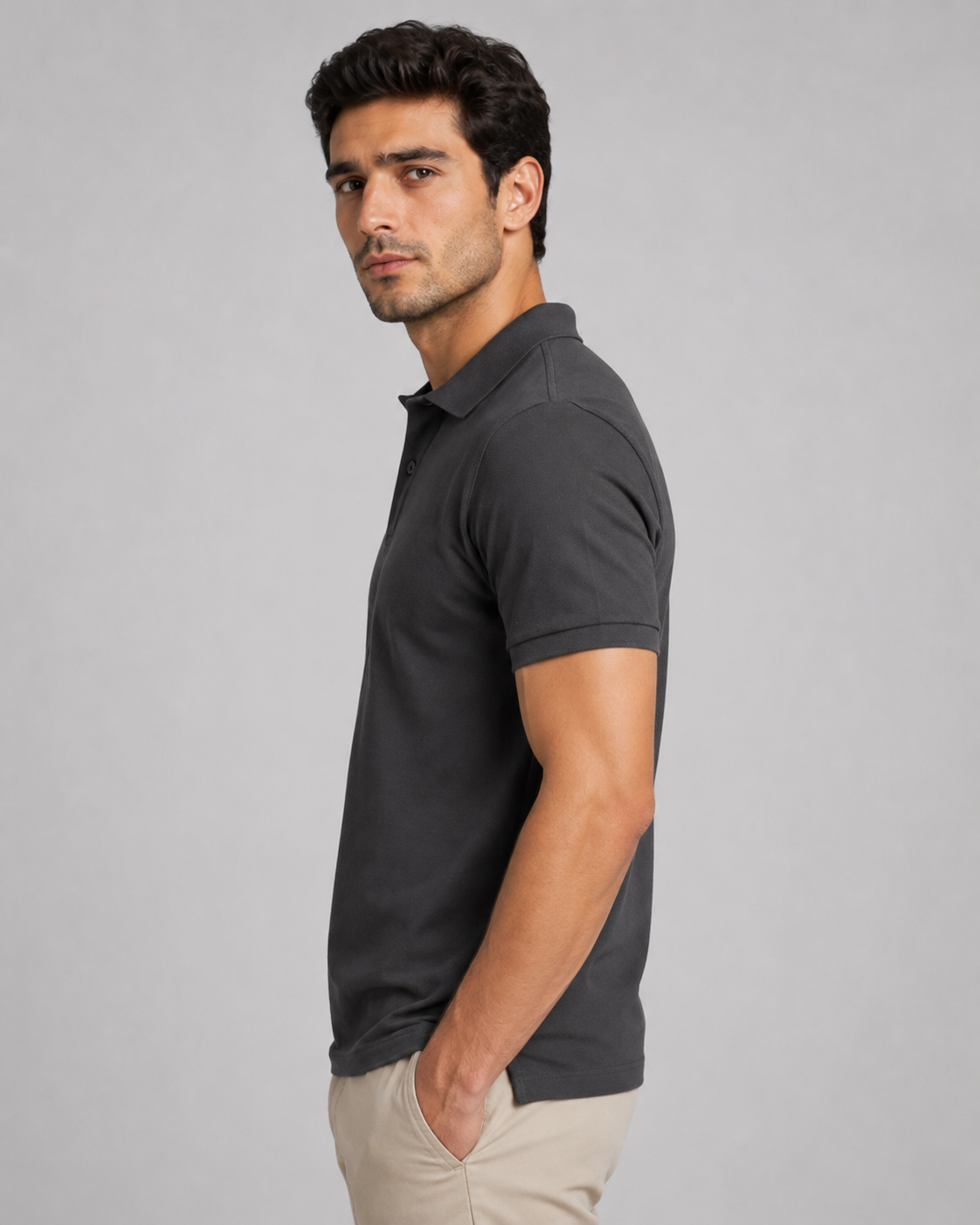 Plain Polo T-Shirt