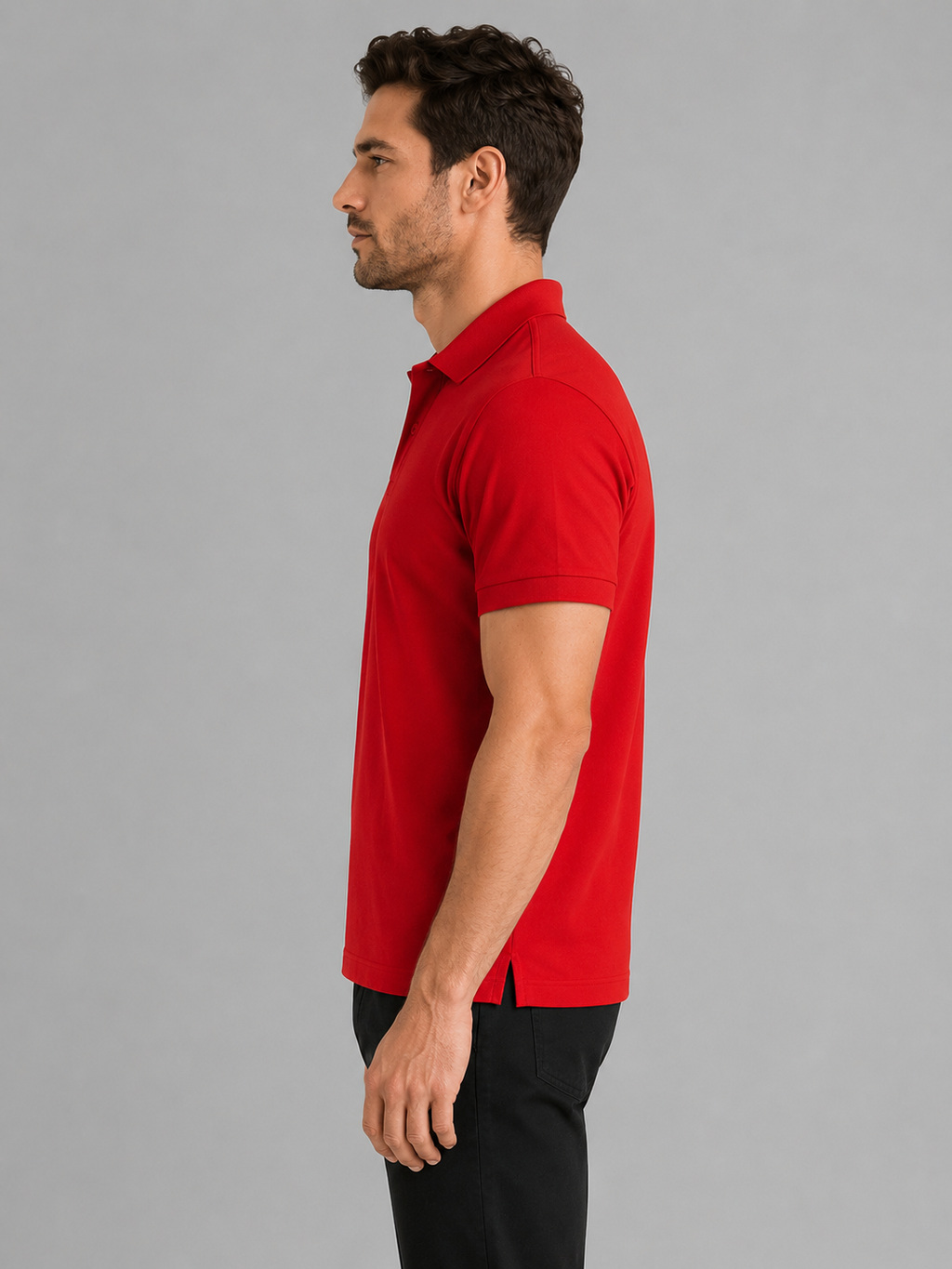 Plain Polo T-Shirt