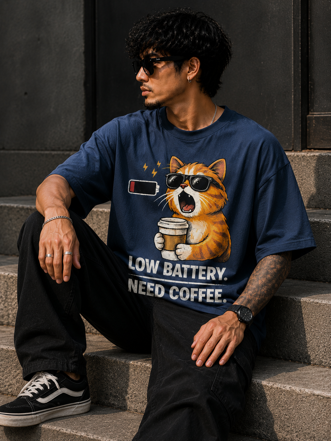 Low Battery T-Shirt