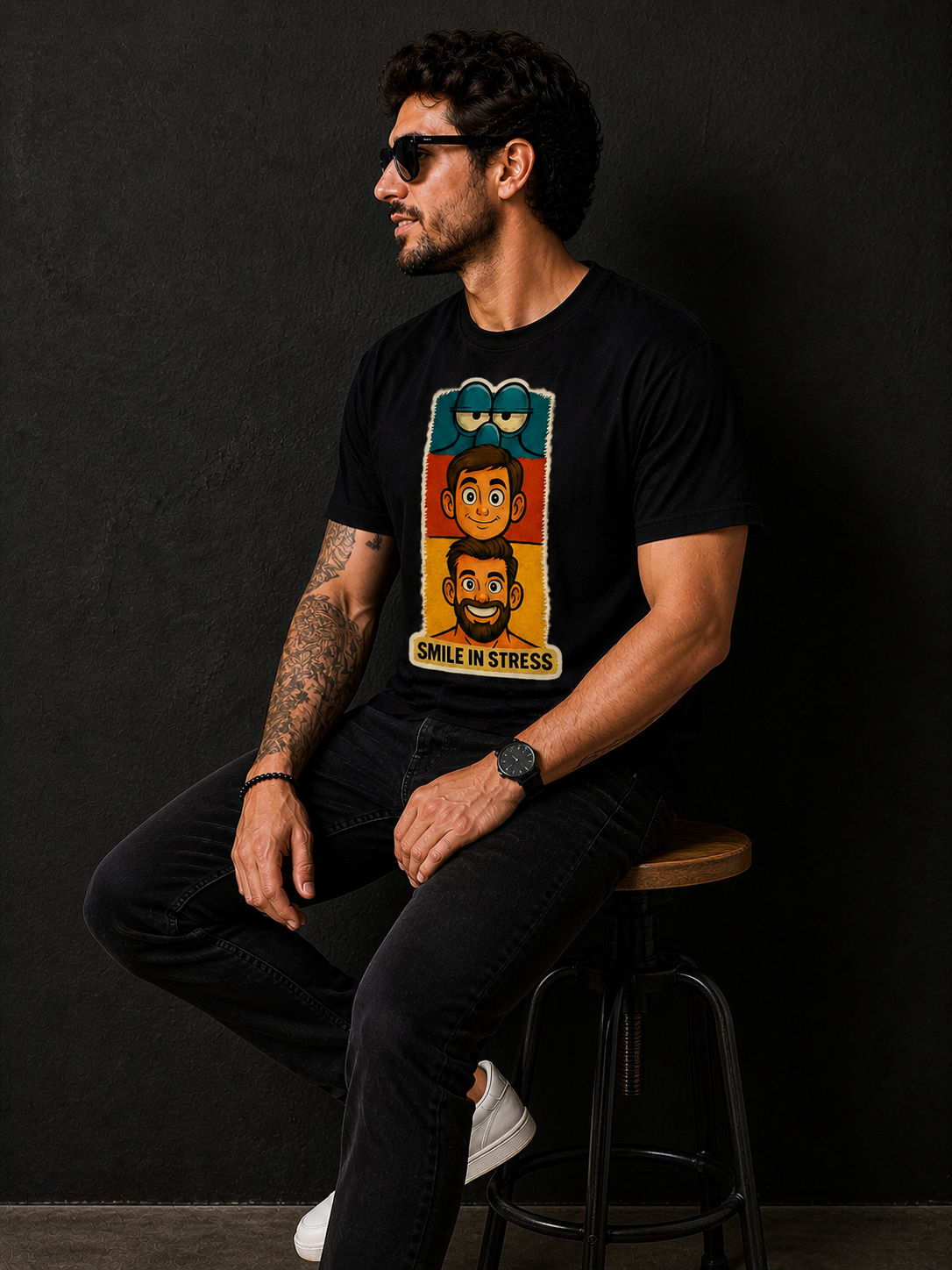 Smile and Stress T-Shirt
