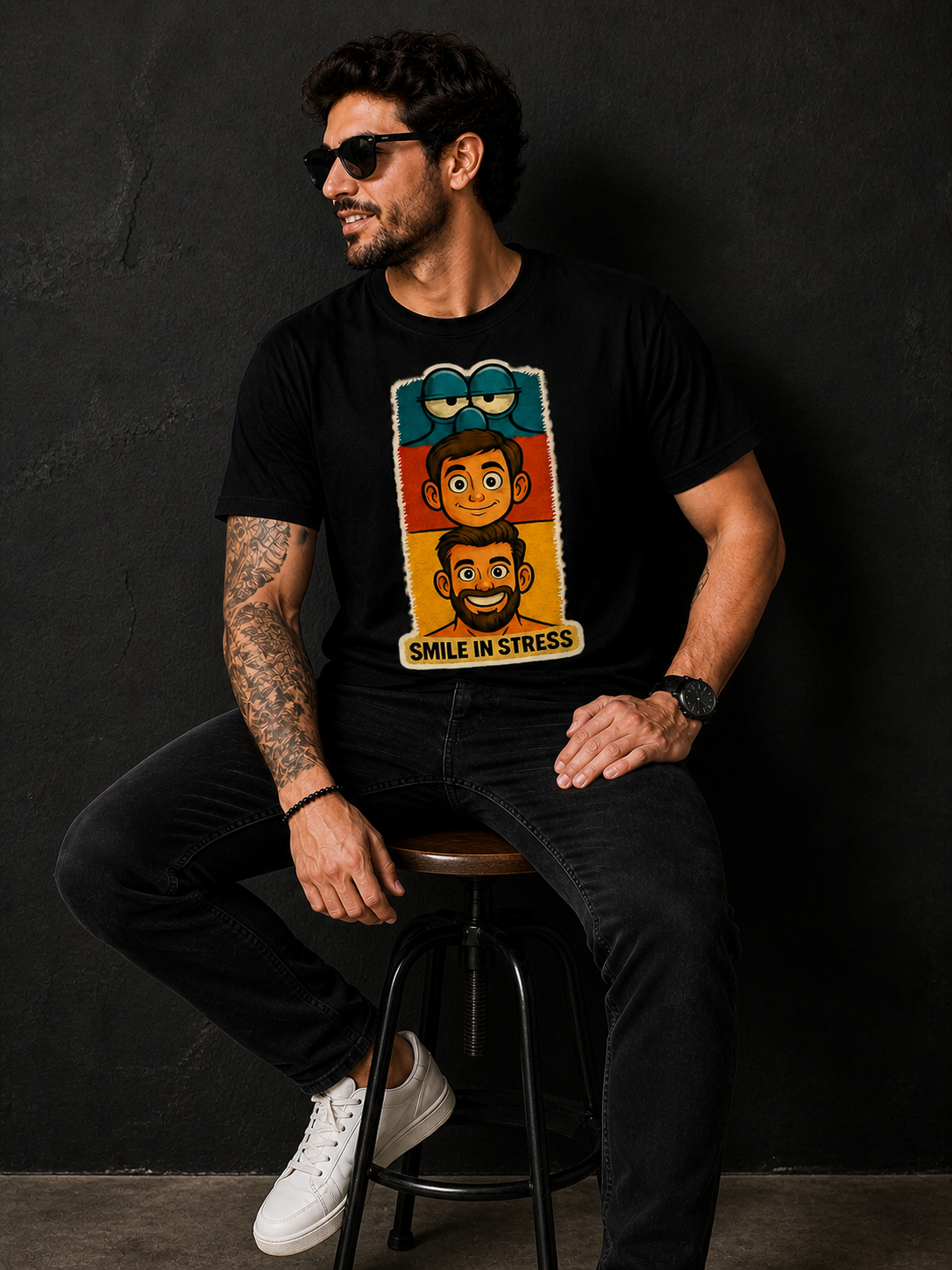 Smile and Stress T-Shirt