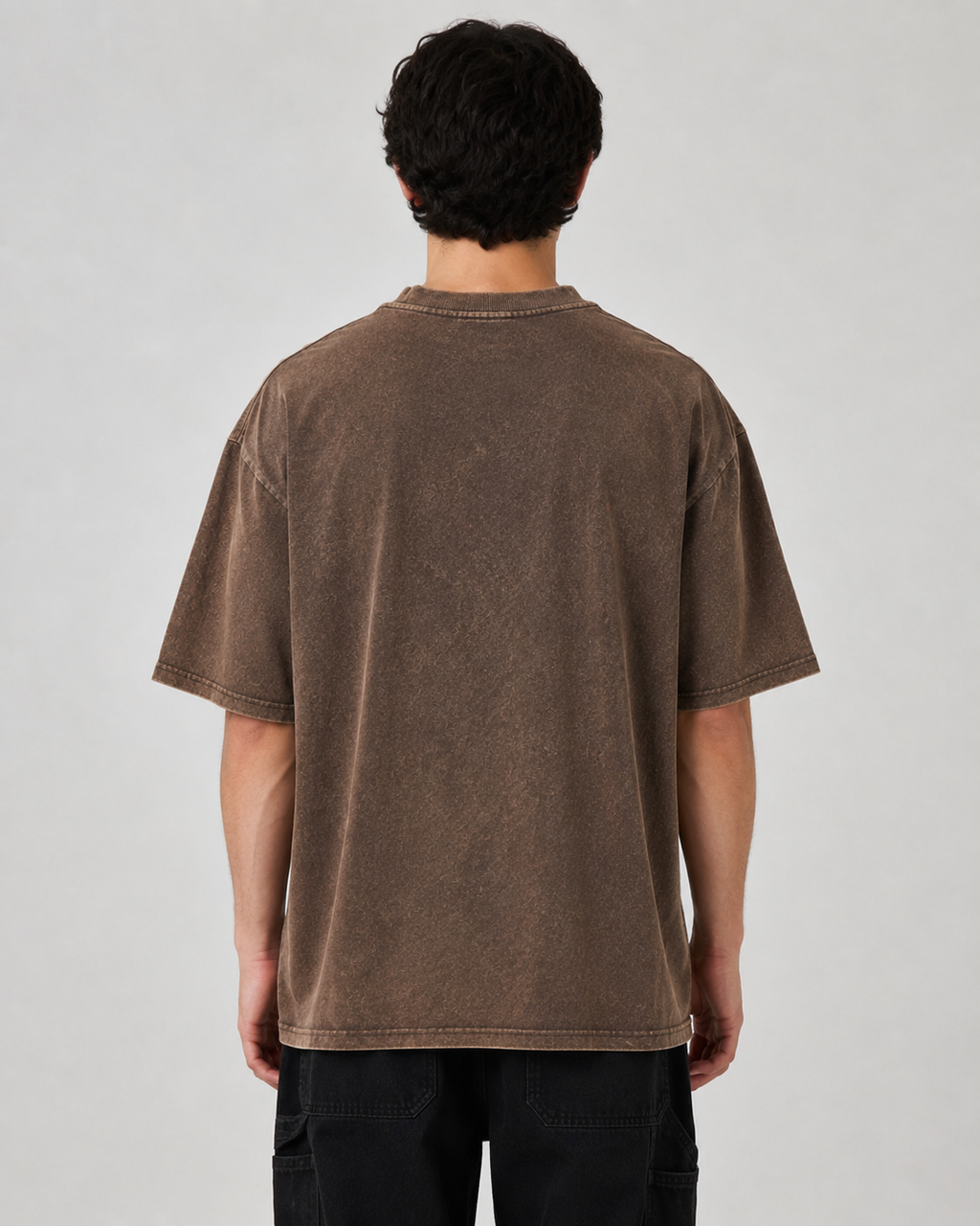 Plain Acid Wash T-Shirt