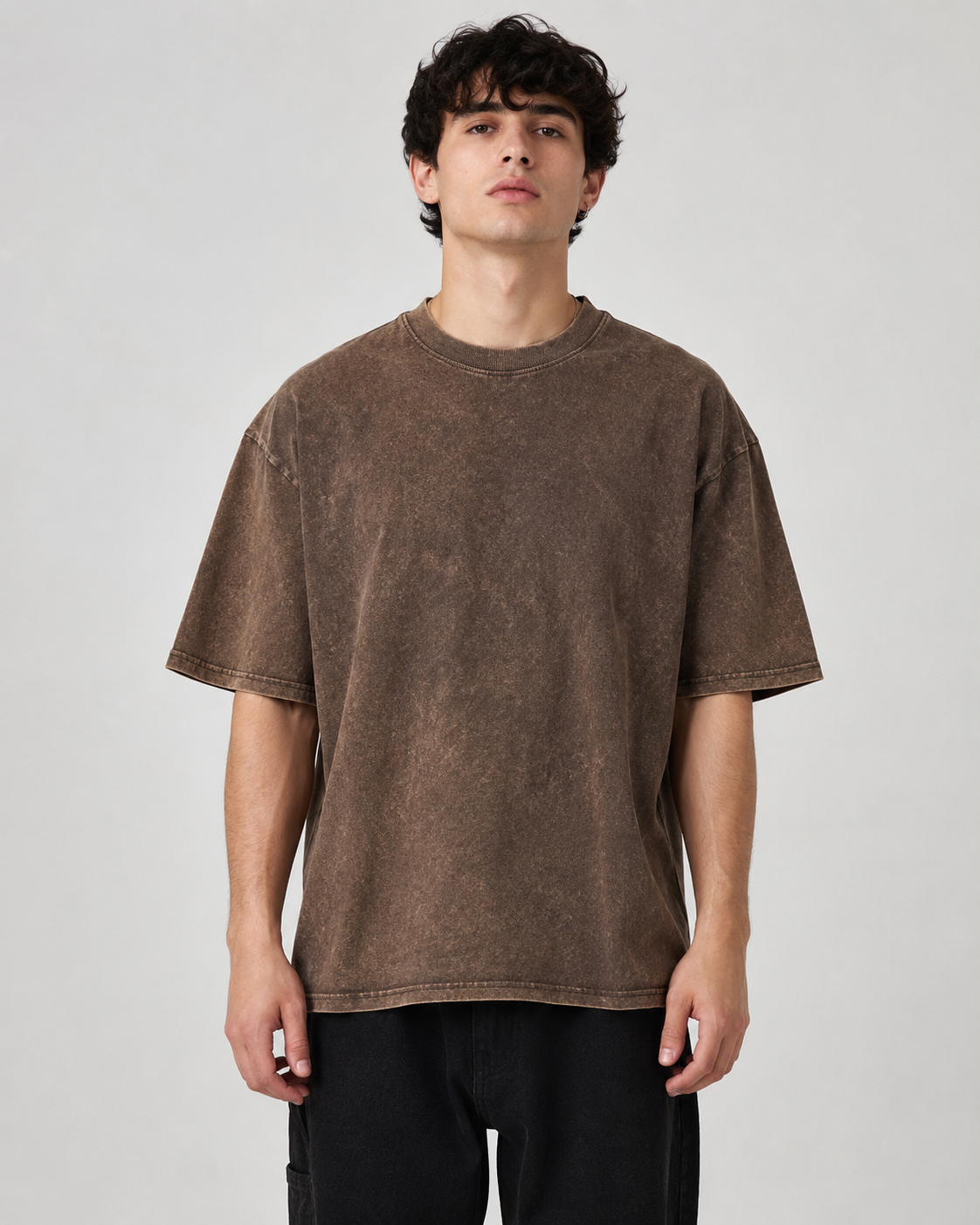 Plain Acid Wash T-Shirt