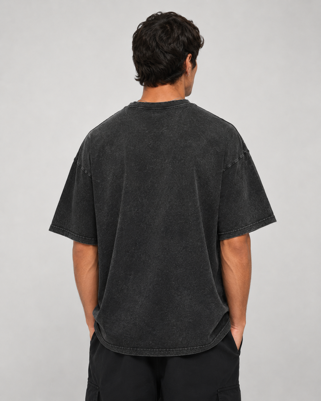 Plain Acid Wash T-Shirt