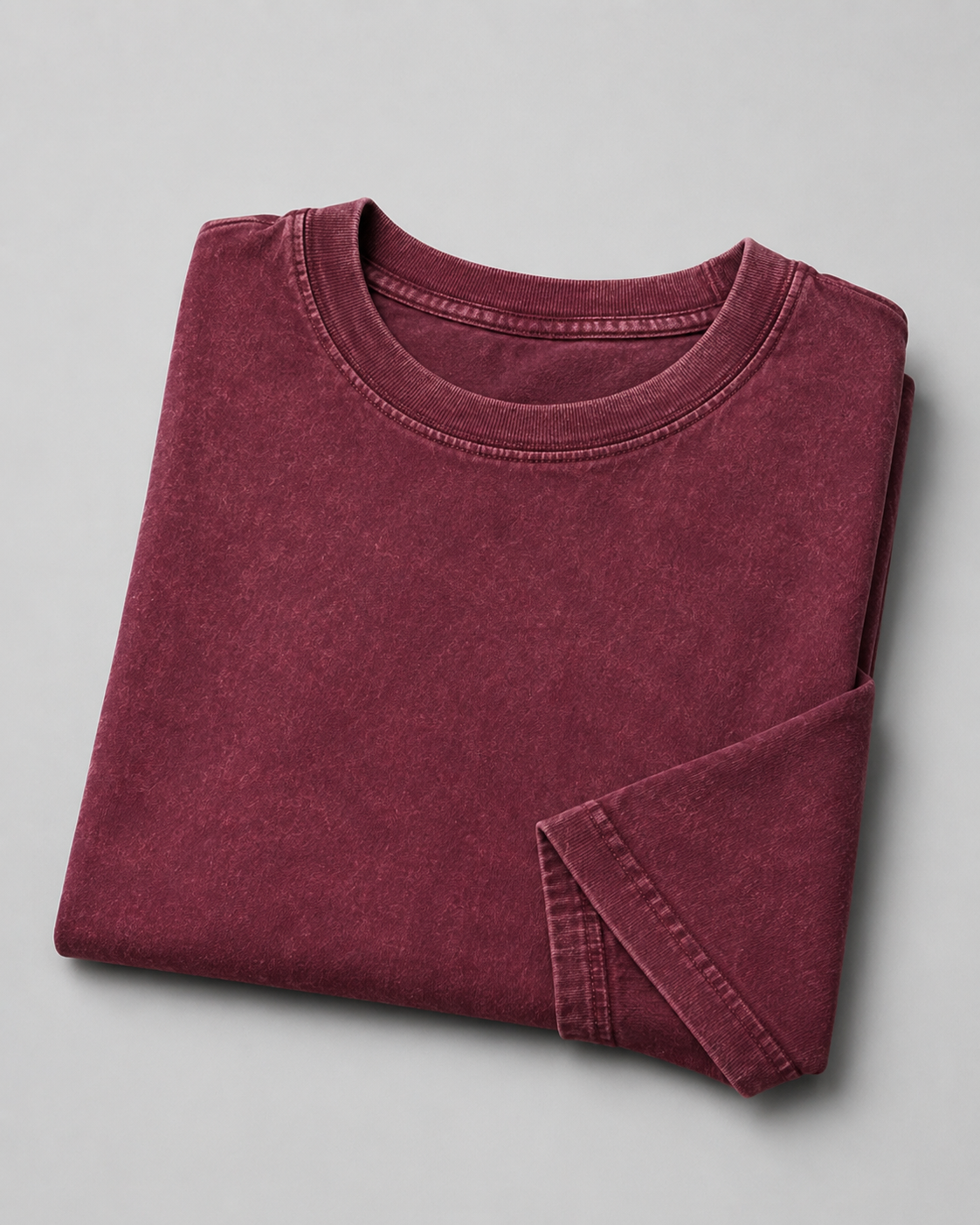 Plain Acid Wash T-Shirt
