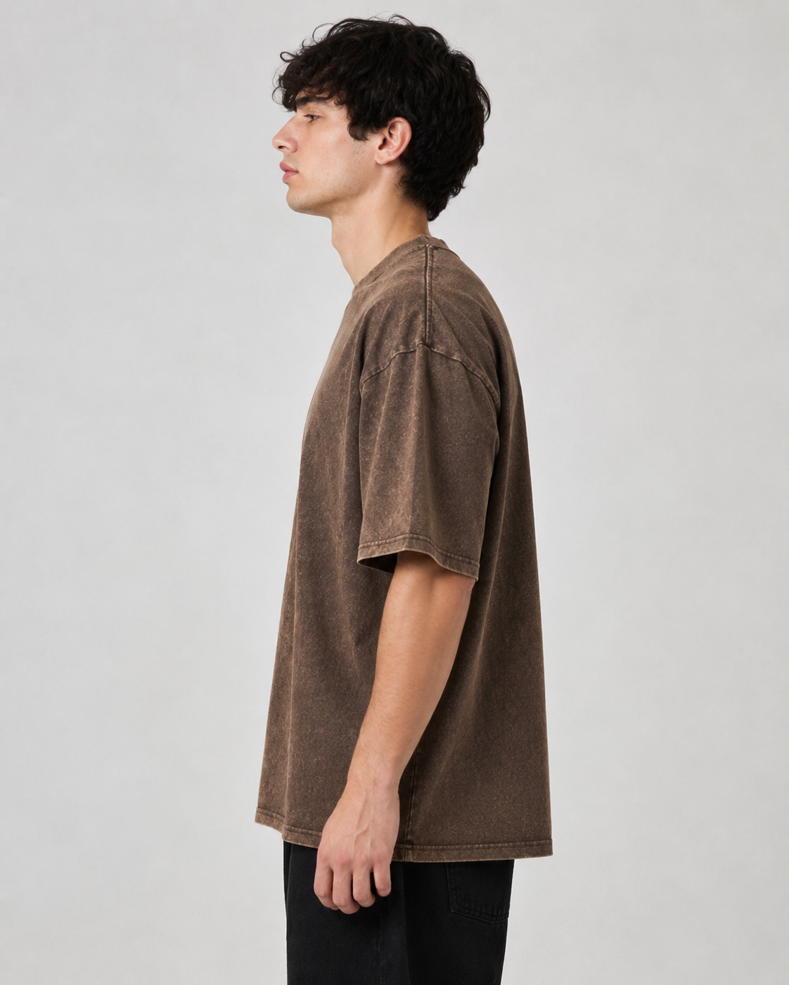 Plain Acid Wash T-Shirt
